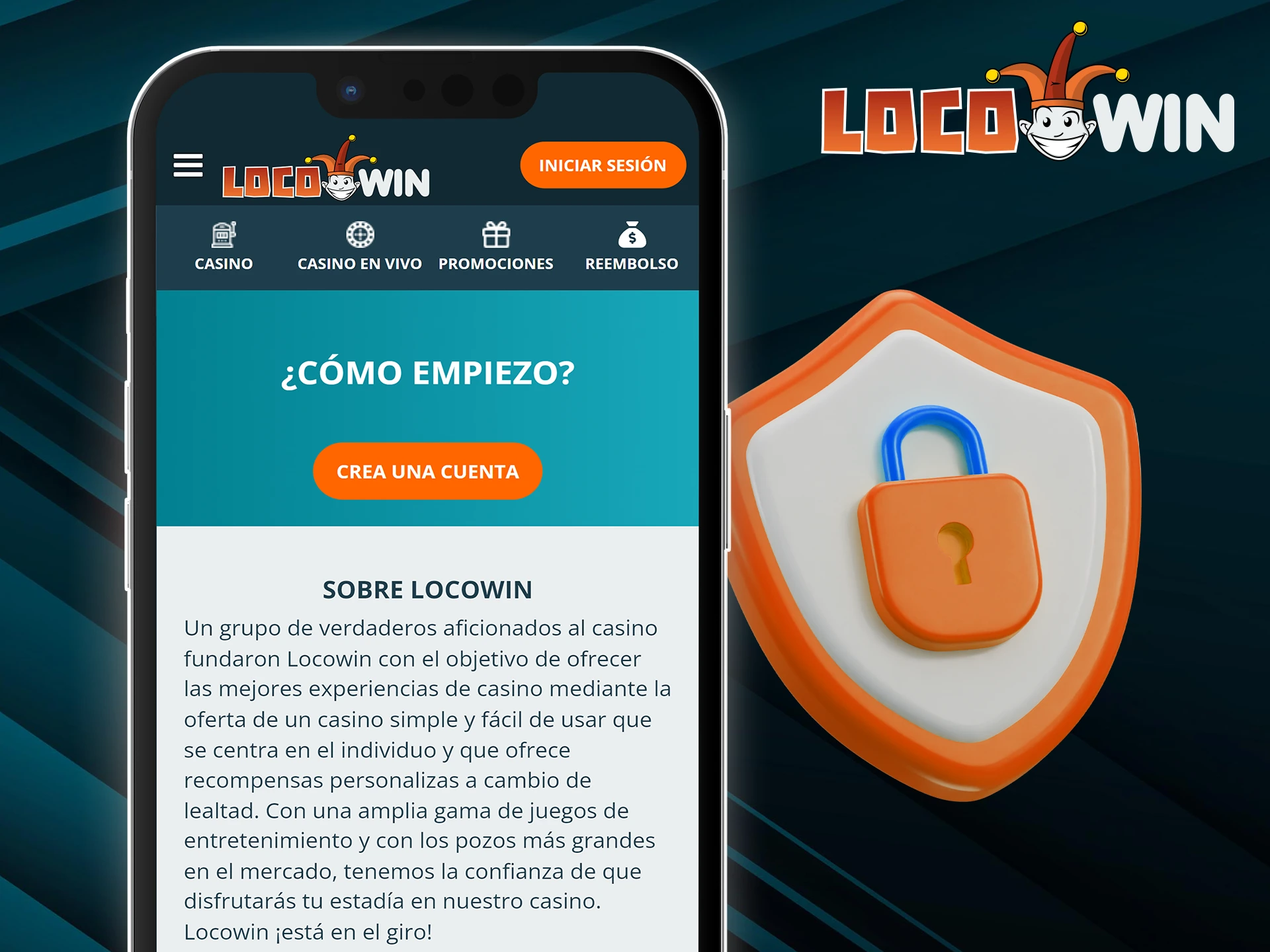 Nous utilisons les protocoles de cryptage les plus modernes afin de garantir la sécurité de vos données sur LocoWin.
