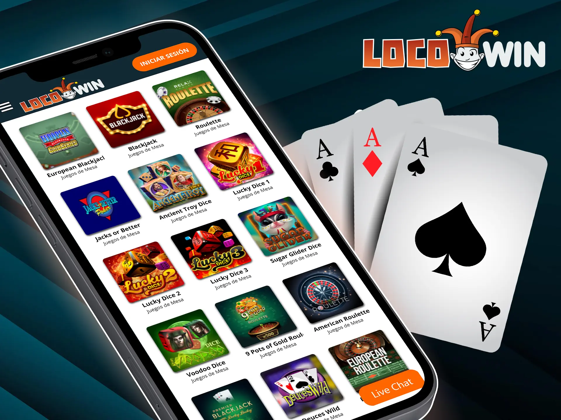 Jouez à tout moment et partout grâce à la version mobile de LocoWin.