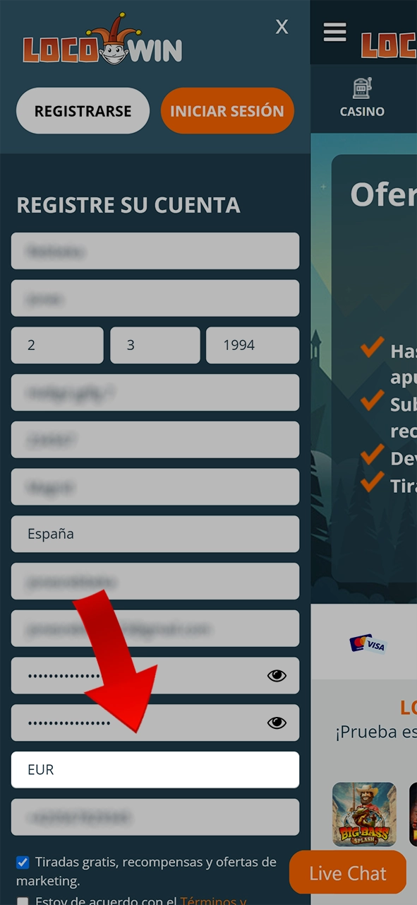 Choisissez la devise qui vous convient le mieux pour jouer sur LocoWin.