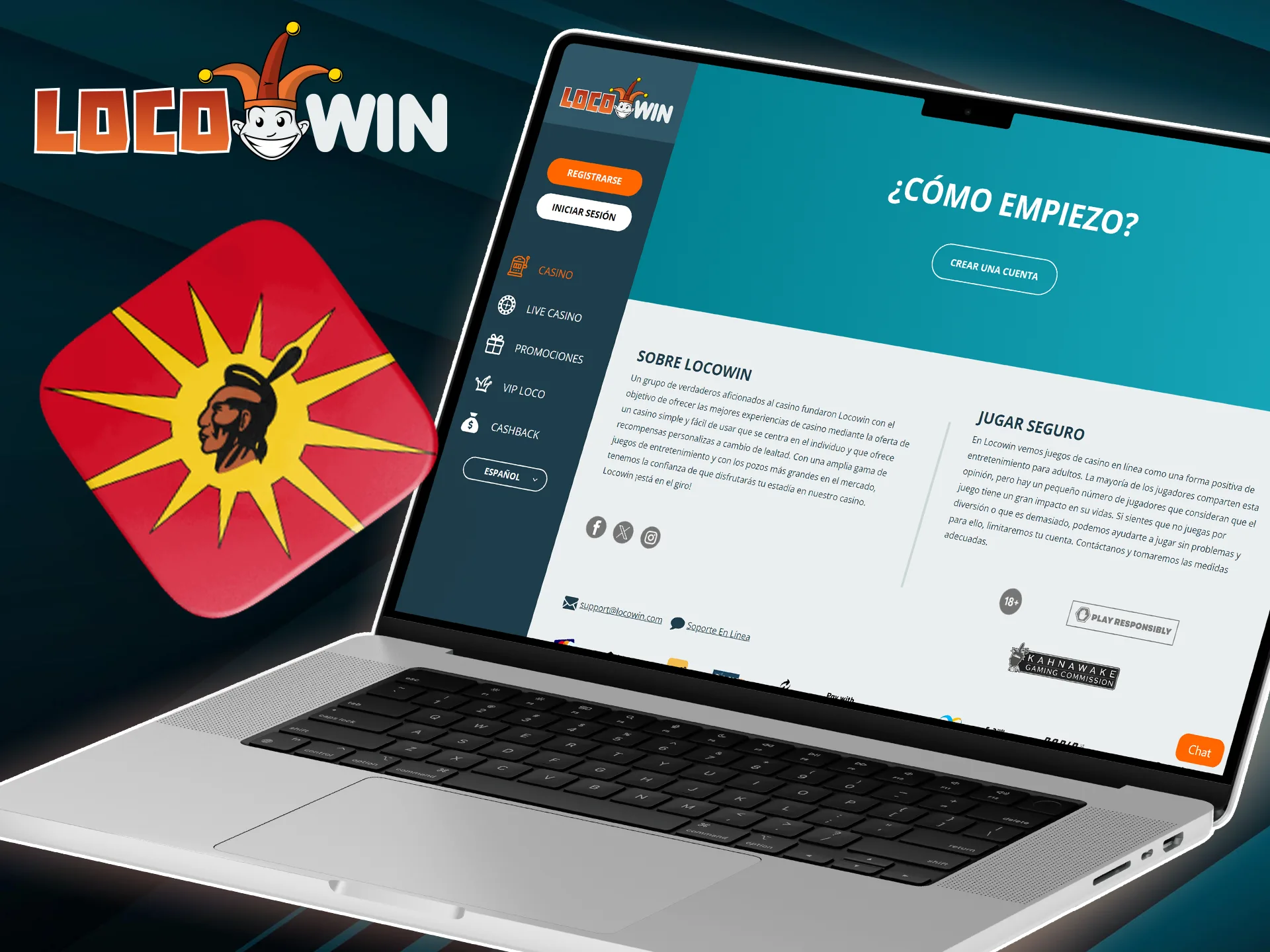 LocoWin est exploité sous licence de la Kahnawake Gaming Commission par Starscream Limited.
