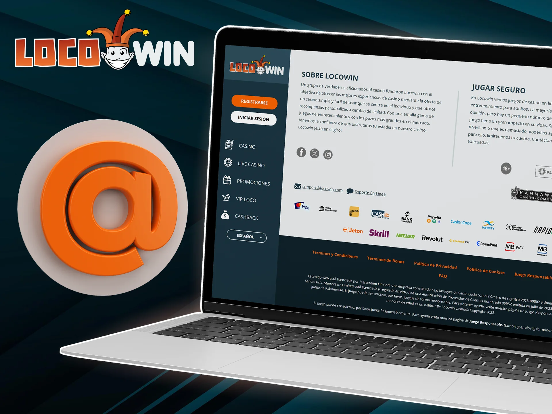 L'équipe d'assistance LocoWin est également à votre disposition par e-mail pour répondre à vos questions.