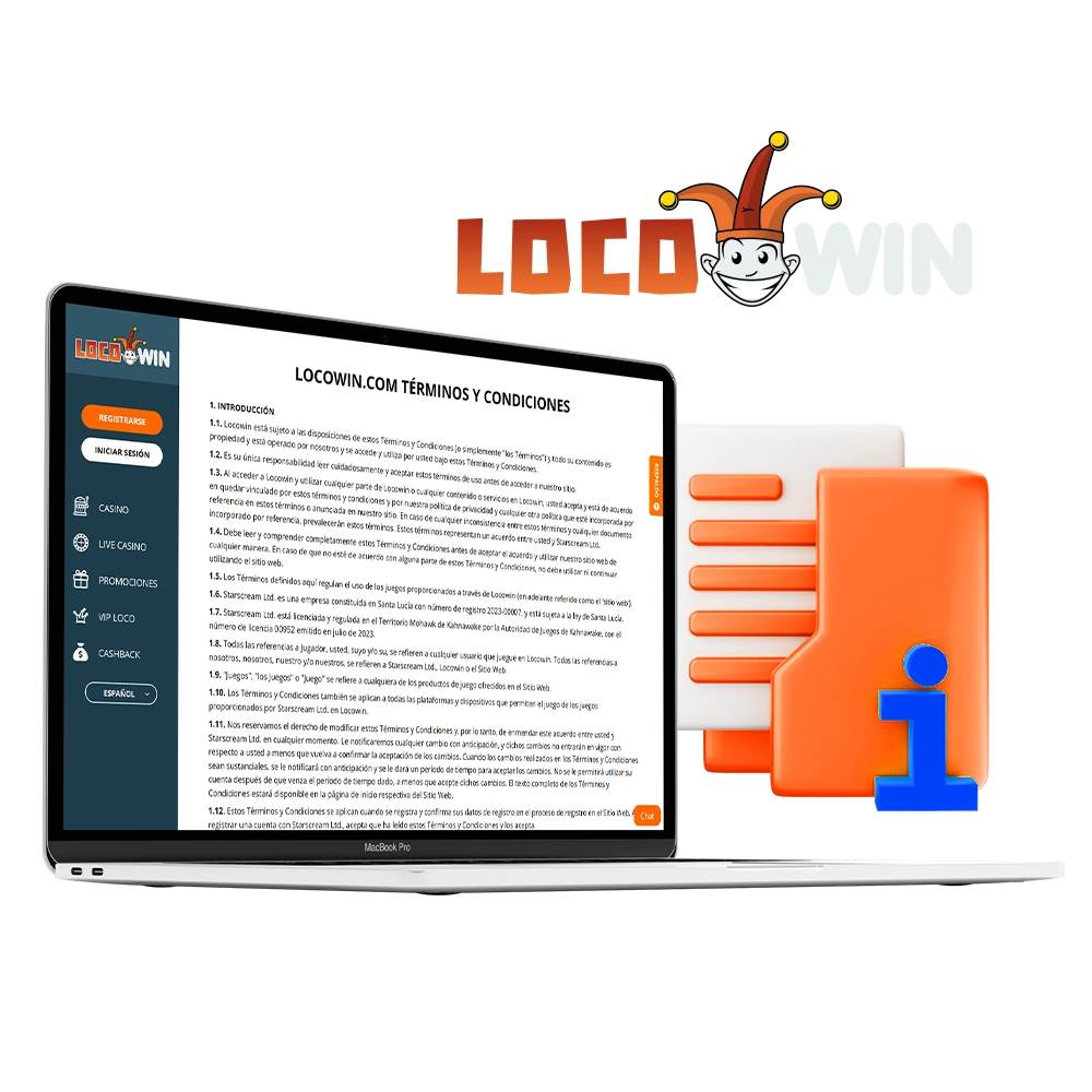 Familiarisez-vous avec toutes les conditions générales de LocoWin afin de garantir un jeu sûr et le respect des lois en vigueur.