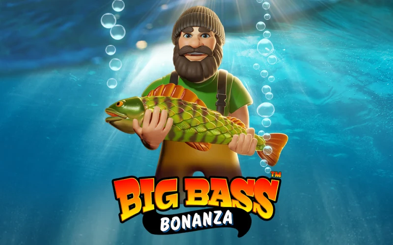 Consigue grandes ganancias en la tragaperras Big Bass Bonanza en Locowin Casino.