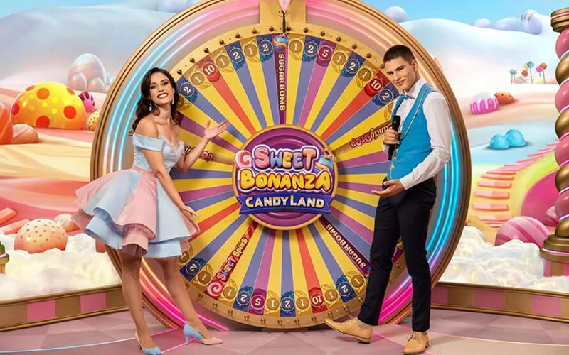 Essayez le célèbre jeu Sweet Bonanza Candy Land sur Locowin Casino.