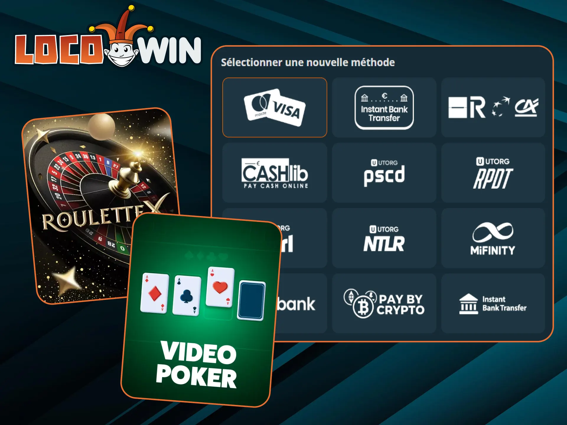 Plongez dans l'univers des jeux de table LocoWin.