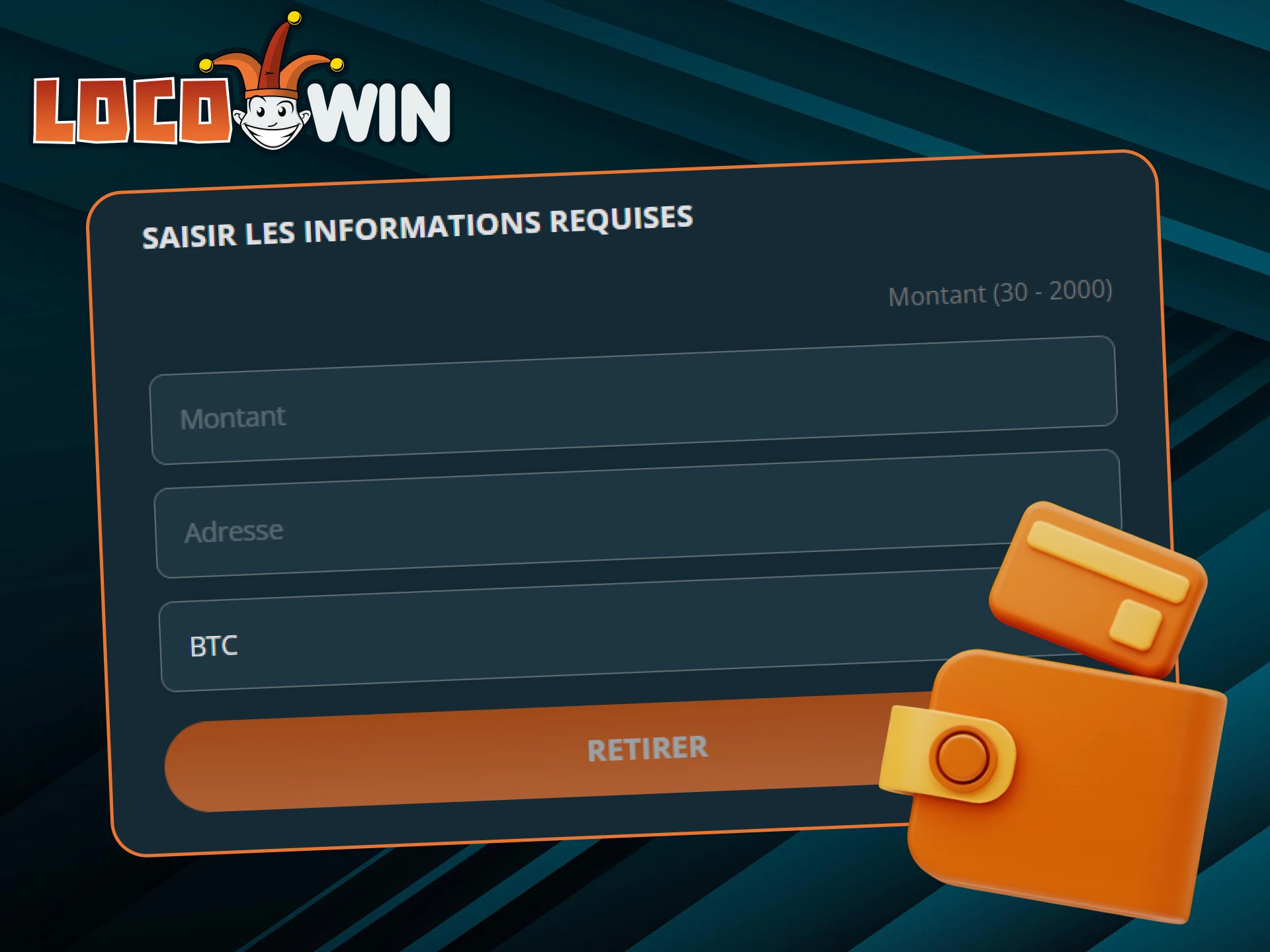 En savoir plus sur les limites de retrait au casino LocoWin.